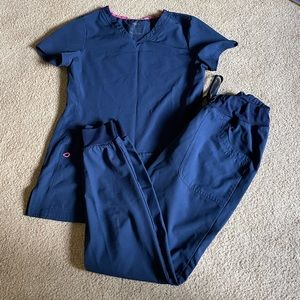 HeartSoul Jogger Scrub Set